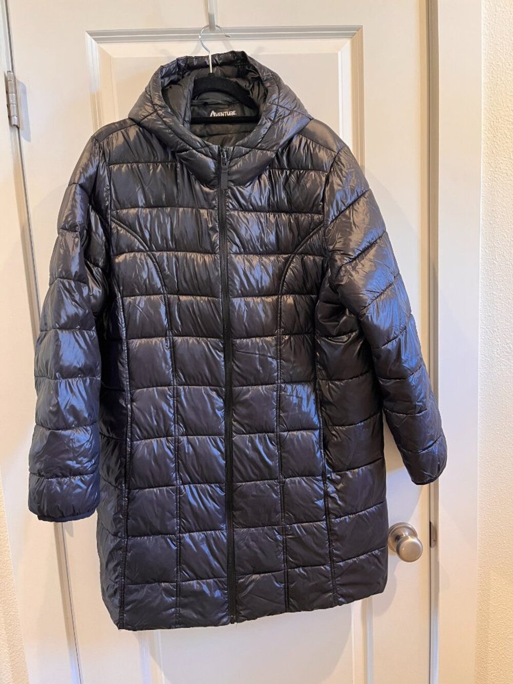 Adventure Packable Travel Puffer Jacket Black
